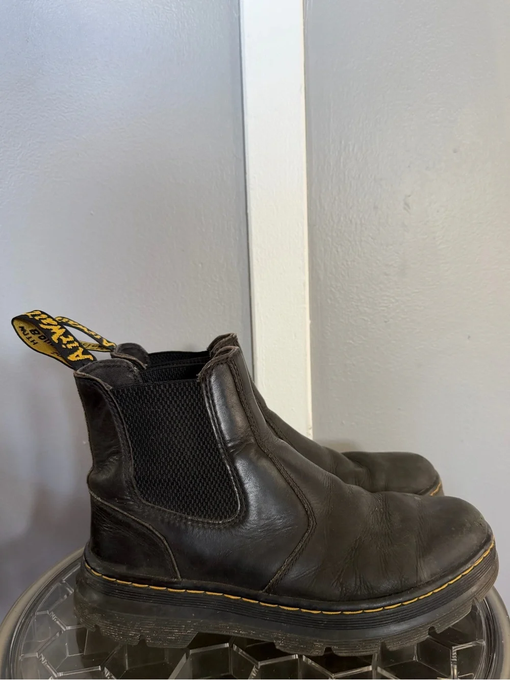 Dr. Martens Women’s Black Leather Chelsea Boots